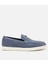 02AYH303060A620 ERKEK Süet Deri Mavi Loafer 1