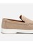 02AYH305500A300 ERKEK Süet Deri Bej Loafer 3