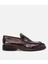 Masters 02AYH305260A480 Deri Kahve Erkek Kroko Desenli Loafer 1