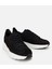 02AYH305120A100 ERKEK Nubuk Deri Siyah Ultra Hafif Tabanlı Spor Ayakkabı 2