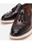 Masters 02AYH305220A480 ERKEK Deri Kahverengi Püskül Detaylı Loafer 3