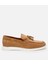 02AYH305480A430 ERKEK Süet Deri Taba Bağcıklı Loafer 1