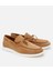 02AYH305480A430 ERKEK Süet Deri Taba Bağcıklı Loafer 2