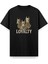 Loyalty Ön Baskılı Bisiklet Yaka Unisex Tshirt 1