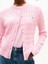 Kadın Pamuklu Orta Kalınlıkta Örgü Bisiklet Yaka Pembe Kazak WW0WW46514TOL 4