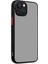 iPhone 13 Kılıf Montreal Silikon Kapak - Siyah - ALVN4716-8985 1