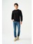 Siyah Erkek Sweatshirt LF2037100 2