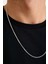 925 Ayar Gümüş Unisex Gurmet Zincir Kolye 2.2 mm 60 cm 3