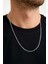 925 Ayar Gümüş Unisex Gurmet Zincir Kolye 2.2 mm 60 cm 4