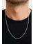 925 Ayar Gümüş Unisex Gurmet Zincir Kolye 2.2 mm 60 cm 6