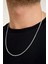 925 Ayar Gümüş Unisex Gurmet Zincir Kolye 2.2 mm 60 cm 7