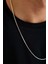 925 Ayar Gümüş Unisex Küp Zincir Kolye 1.5 mm Genişlik 2