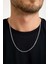 925 Ayar Gümüş Unisex Gurmet Zincir Kolye 3 mm 60 cm 2