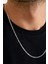 925 Ayar Gümüş Unisex Gurmet Zincir Kolye 3 mm 60 cm 4