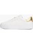 Kadın Klasik Platformlu Kort Tarzı Gold Sneaker FW0FW087560HT 2