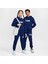 Erling Haaland Club Fleece Unisex Çocuk Mavi Alt Üst Polarlı Takım HJ3837 1