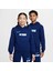 Erling Haaland Club Fleece Unisex Çocuk Mavi Alt Üst Polarlı Takım HJ3837 3