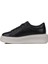 Siyah Gage Erkek Deri Sneaker Ayakkabı 3