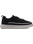 Siyah Giza Lastikli Erkek Sneaker 1