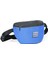Şık Siyah-A.mavi Iki Bölmeli Bel Çantası, Rahat ve Kullanışlı Tasarım 1