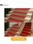 Kıvırcık Paspas 1X6M 14MM Kırmızı Kapı Önü Kaymaz Dış Mekan Halısı 5