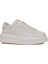 Beyaz Gage Erkek Deri Sneaker Ayakkabı 1