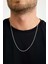 925 Ayar Gümüş Unisex Gurmet Zincir Kolye 1.7 mm 60 cm 2