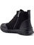 Z013 Kadın Hakiki Deri Comfort Bot Siyah 4