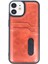 iPhone 11 Kılıf Sara Kartvizitli Deri Kılıf - Taba 1