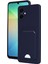 Samsung Galaxy A06 Kılıf Kelvin Kartvizitli Silikon - Lacivert 1