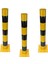 Metal Delinatör Seti Sarı-Siyah 3 Adet 1