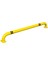 Şerit Ayırıcı Bariyer , Oto Park Araç Stoperi, Otopark Demiri Sarı 140 x 60 mm 1