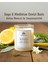 IONIA Kokulu Mum – Limon & Adaçayı – Ferahlatıcı Bitkisel Koku – El Yapımı Uzun Süreli Mum – Soya & Hindistan Cevizi Bazlı ve Rafine Mineral ile Zenginleştirilmiş Özgün Mum Karışımı – 150 gram 1