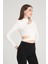Kadın Bel ve Boyun Detay Asimetrik Bluz 6