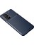 Samsung Galaxy A52 Kılıf Auto Focus Karbon Kapak - Lacivert 2