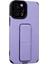 iPhone 12 Pro Max Kılıf Mega Standlı Silikon - Lila 2