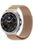 Samsung Galaxy Watch 8 44MM / 40MM Uyumlu Metal Paslanmaz Hasır Kordon 1