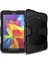 Ağır Hizmet Tipi Silikon Pc Hibrit Kılıf Klip Kickstand Combo Shell Samsung Galaxy Tab A 10.1(2016)T580 T585-BLACK (Yurt Dışından) 3