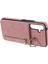 Samsung Galaxy S24 Kılıf Cüzdan Retro Pu+Tpu Kickstand Anti-Damla Telefon Kapağı-Pembe (Yurt Dışından) 5