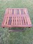 Ahşap Iroko Katlanabilir 60X60 Bahçe ve Balkon Masası 3