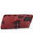 Samsung Galaxy A53 5g-Red Için Ring Kickstand Hard Pc+Yumuşak Tpu Heavy Derect Shockroof Defender Telefon Kılıfı (Yurt Dışından) 2