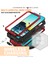 Samsung Galaxy S22+5G-KIRMIZI Için 2. Nesil Kickstand Tasarımlı Kayar Kamera Kılıfı Düşmeyi Önleyici Toz Geçirmez Metal+Silikon+Pc Kasası ve Dahili Temperli Cam Ekran Koruyucusu (Yurt Dışından) 3
