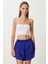 Mini Saten Yüzeyli Şort LFG0096 Mor 2