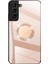 Ayna Tasarım Yüzük Şeklindeki Kickstand Şık Samsung Galaxy S22 5g-Rose Gold Için Parmak Izi Tpu+Pc Hibrid Kapak Kılıfı (Yurt Dışından) 1
