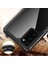 Samsung Galaxy NOTE20/NOTE20 5g Için Savunma Zırhı Serisi Telefon Kılıfı, Clear Pc+Tpu Çift Katman Şok Geçirmez Kapak Black (Yurt Dışından) 2