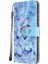Samsung Galaxy A72 Için Desen Baskı 5g Çapraz Doku Deri Cüzdan Kılıf Butterfly ve Çiçekler (Yurt Dışından) 2