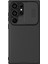 Serisi Samsung Galaxy S24 Ultra Kılıf Pc+Tpu Slayt Kamera Kapaklı Telefon Kapağı-Siyah (Yurt Dışından) 1