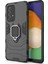 Samsung Galaxy A53 5g-Black Için Ring Kickstand Hard Pc+Yumuşak Tpu Heavy Derect Shockprose Defender Telefon Kılıfı (Yurt Dışından) 1