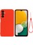 Samsung Galaxy Için M54 5G/F54 5g Sıvı Silikon Arka Kapak Yumuşak Astar Kırmızı (Yurt Dışından) 1