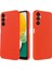 Samsung Galaxy Için M54 5G/F54 5g Sıvı Silikon Arka Kapak Yumuşak Astar Kırmızı (Yurt Dışından) 2